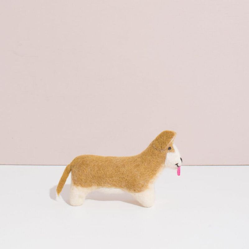 Hand Felted Corgi Toys Mulxiply 