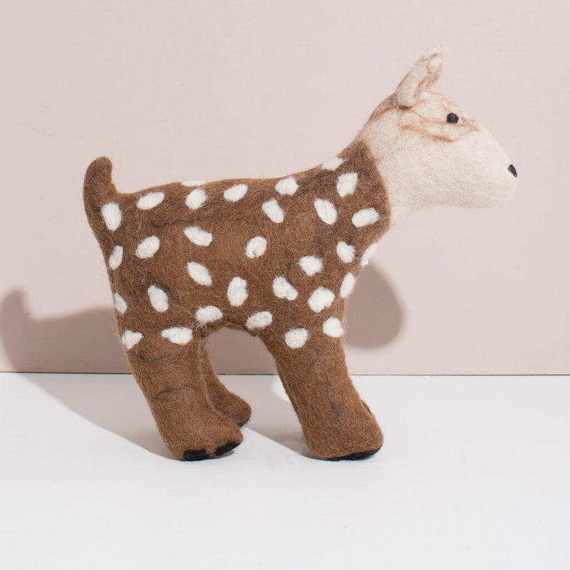 Hand Felted Deer Toys Mulxiply 