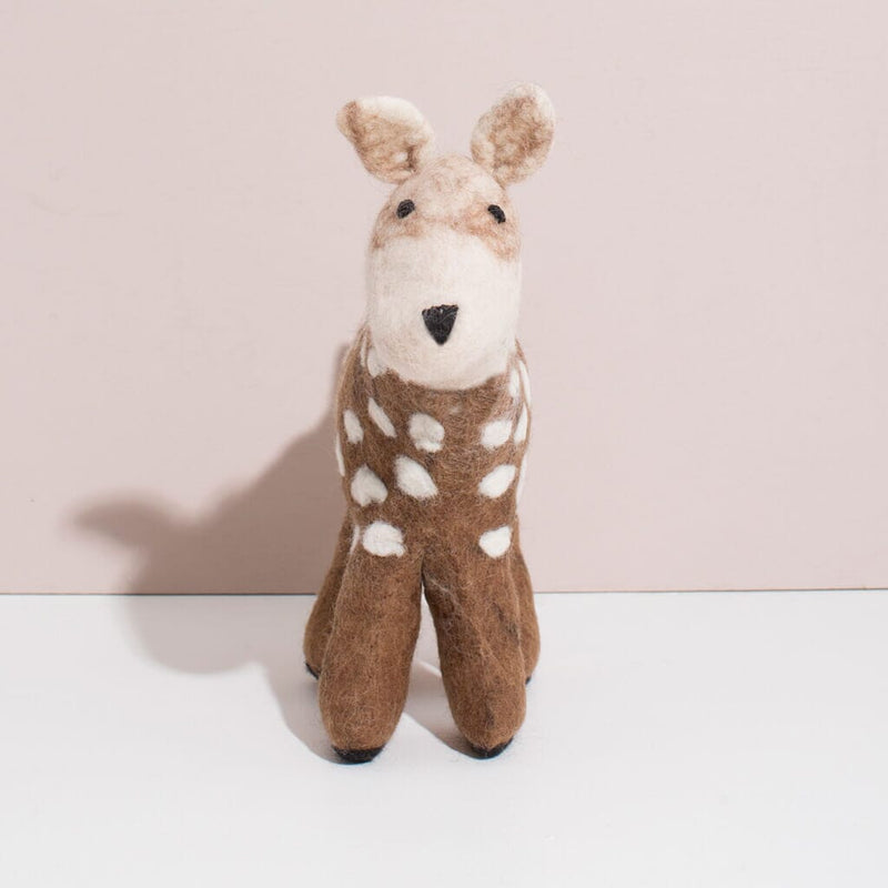 Hand Felted Deer Toys Mulxiply Large 