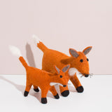 Hand Felted Fox Toys Mulxiply 