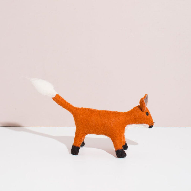 Hand Felted Fox Toys Mulxiply 