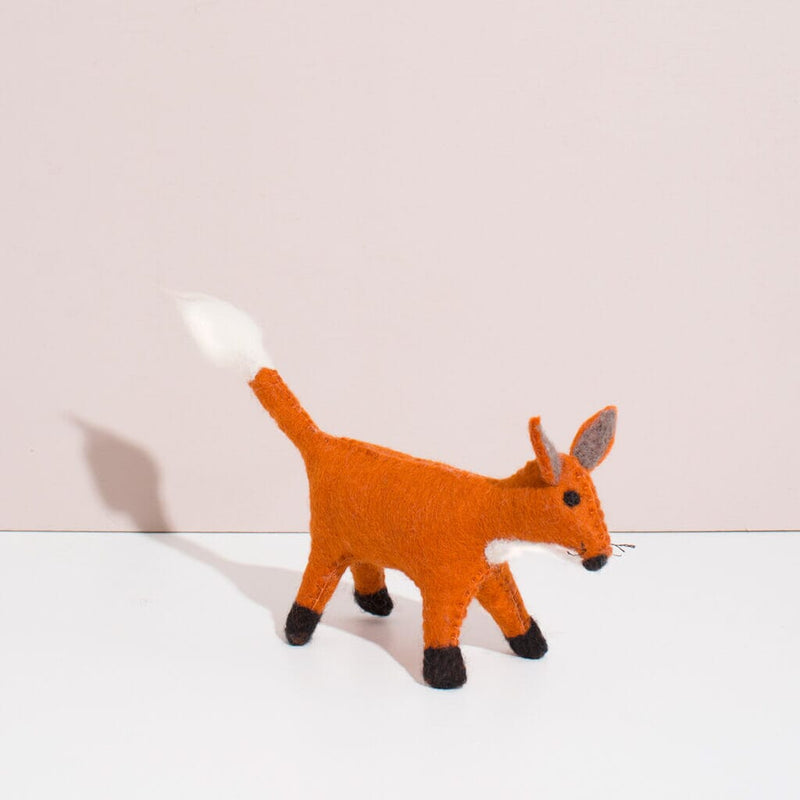 Hand Felted Fox Toys Mulxiply Small 