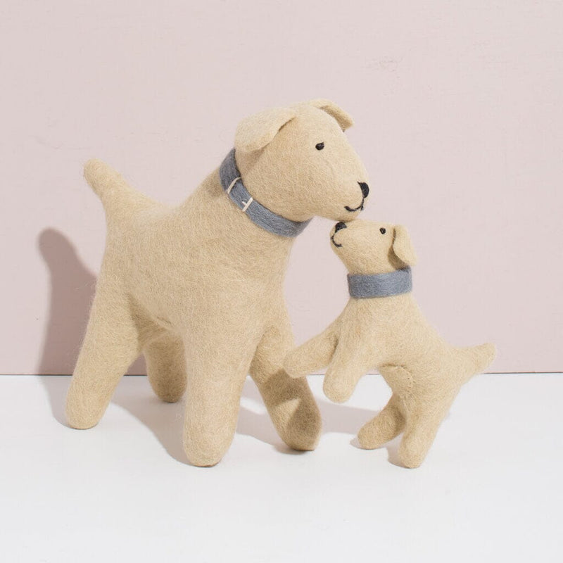 Hand Felted Golden Retriever Toys Mulxiply 