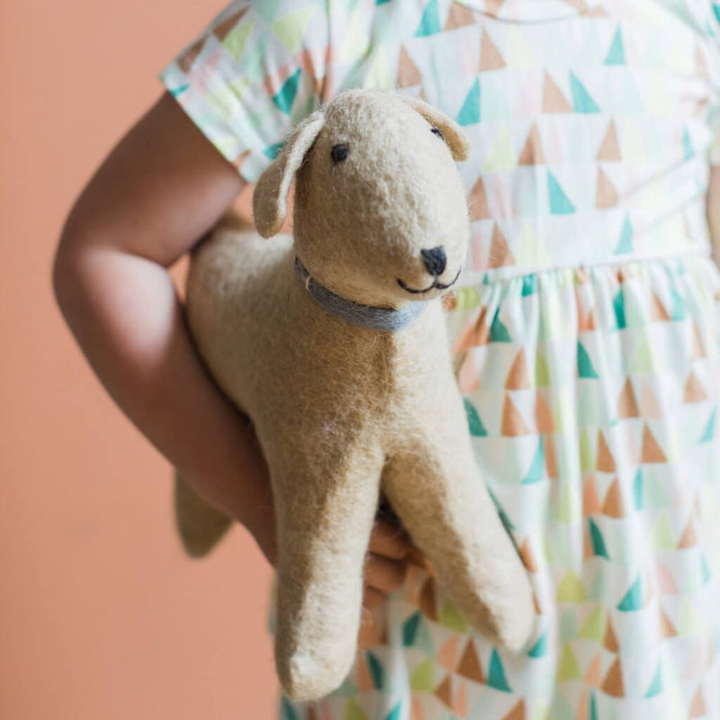 Hand Felted Golden Retriever Toys Mulxiply 