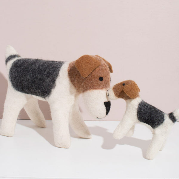 Hand Felted Terrier Toys Mulxiply 