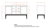 Harrison Credenza Media Consoles and Credenzas Medley 