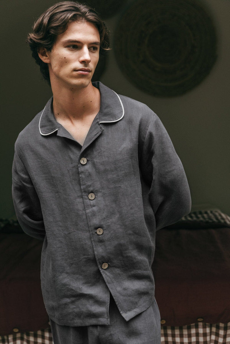 Men's Harry Classic Linen Pajama Set