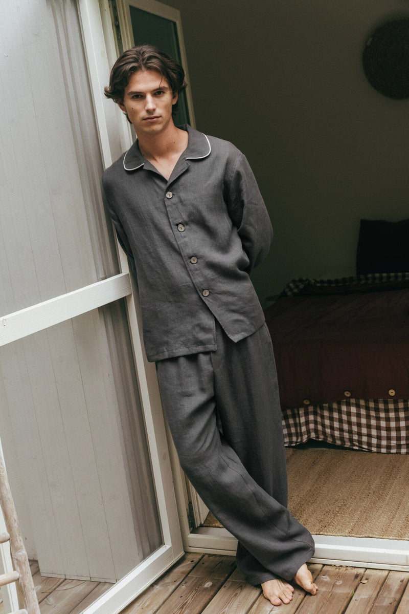 Men's Harry Classic Linen Pajama Set