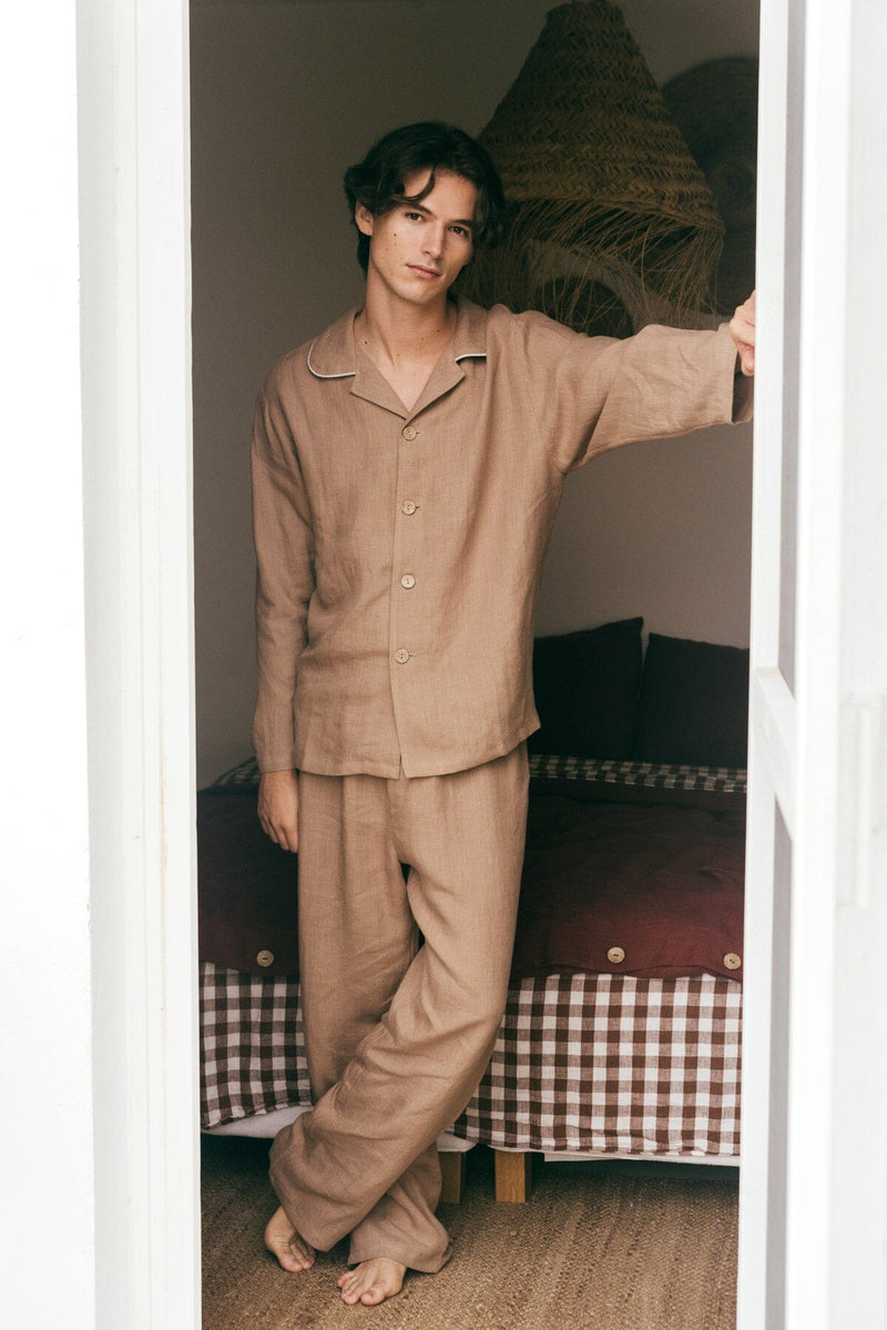 Men's Harry Classic Linen Pajama Set