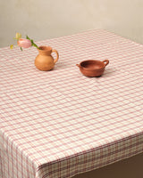 Hudson Grid Tablecloth