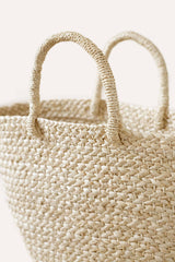 Indego Africa Braided Raffia Day Bag Natural Bag Indego Africa 