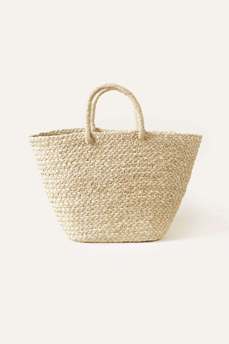 Indego Africa Braided Raffia Day Bag Natural Bag Indego Africa 