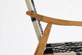 Izapa Rocking Chair | Colonial Pattern Lounge Chair MasayaCo 