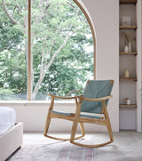 Izapa Rocking Chair - Natural Teak