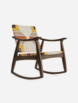 Izapa Rocking Chair - Pearl Lagoon Pattern