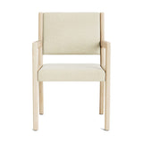 Jasmi Dining Arm Chair in Natural Latex - Cotton Dining Chairs Medley Maple Meadow Natural 