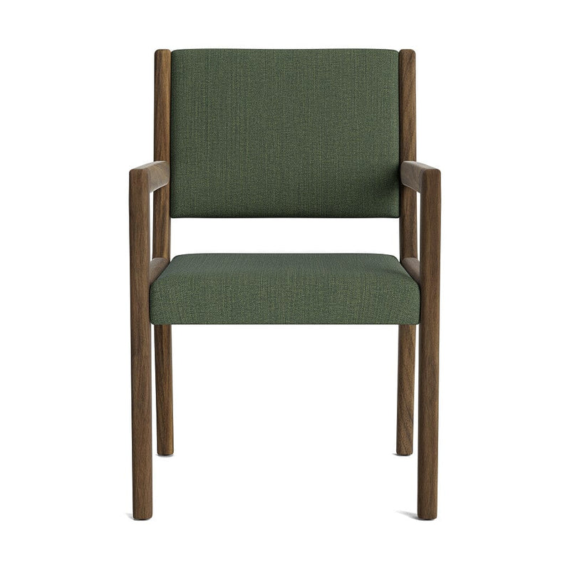 Jasmi Dining Arm Chair in Natural Latex - Linen Dining Chairs Medley 