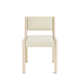 Jasmi Dining Chair in Natural Latex - Cotton Dining Chairs Medley Maple Meadow Natural Short Back