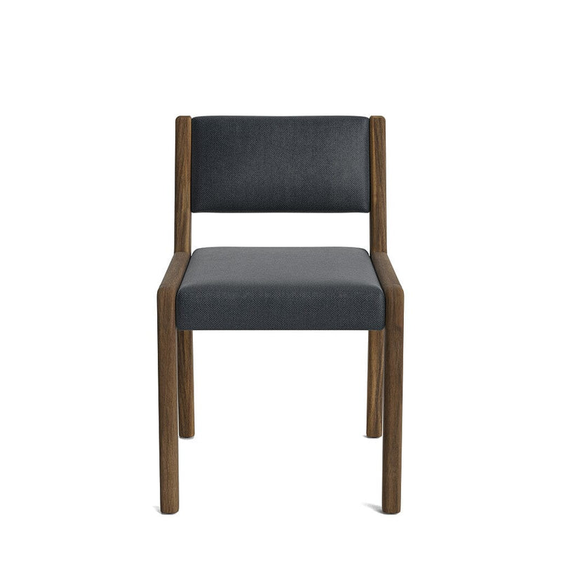 Jasmi Dining Chair in Natural Latex - Cotton Dining Chairs Medley Walnut Meadow Granite Short Back