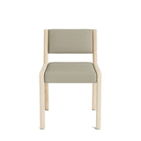 Jasmi Dining Chair in Natural Latex - Leather Dining Chairs Medley Maple Tomo Smoke Short Back