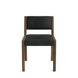 Jasmi Dining Chair in Natural Latex - Leather Dining Chairs Medley Walnut Bodie Wolf Short Back