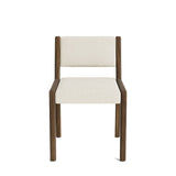 Jasmi Dining Chair in Natural Latex - Linen Dining Chairs Medley Walnut Juneberry Jasmine Short Back