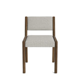 Jasmi Dining Chair in Natural Latex - Recycled Polyester Dining Chairs Medley Walnut Alpine Haze Short Back