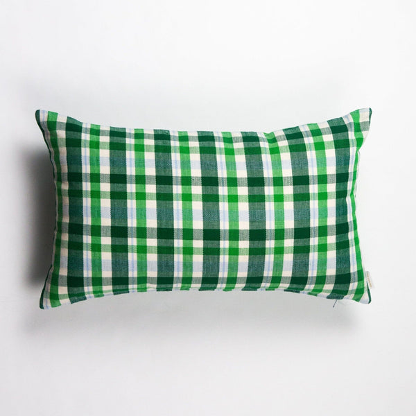 Josefina Plaid Rectangle Pillow Throw Pillows Archive New York 