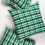 Josefina Plaid Square Pillow Throw Pillows Archive New York 