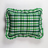 Josefina Ruffle Plaid Pillow Throw Pillows Archive New York 