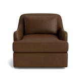 Kaydan Swivel Chair in Natural Latex - Leather