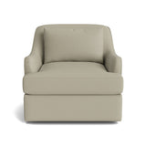 Kaydan Swivel Chair in Natural Latex - Leather