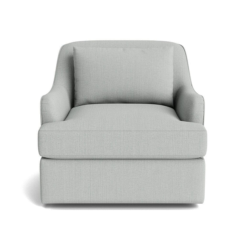 Kaydan Swivel Chair in Natural Latex - Linen