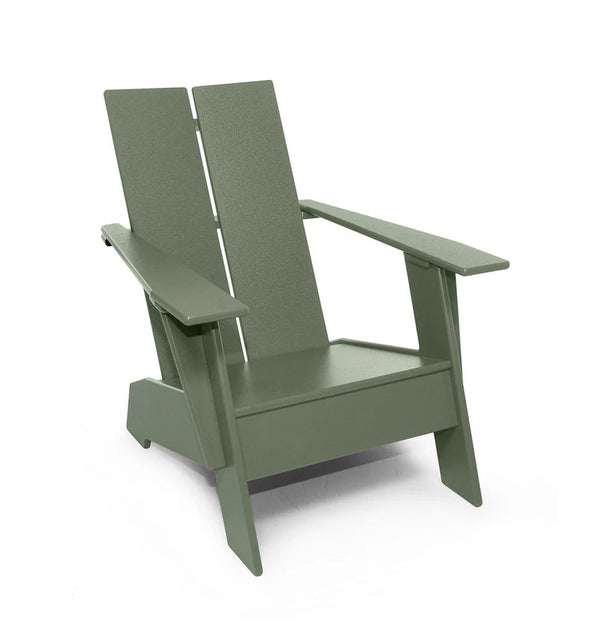 Kids Recycled Outdoor Adirondack Chair Outdoor Seating Loll Designs Sage 