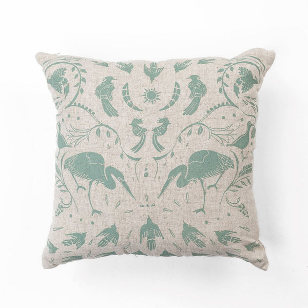 Kiliim Flock Cushion Throw Pillow Kiliim 