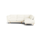 Kirnik Bumper Sectional in Natural Latex - Cotton