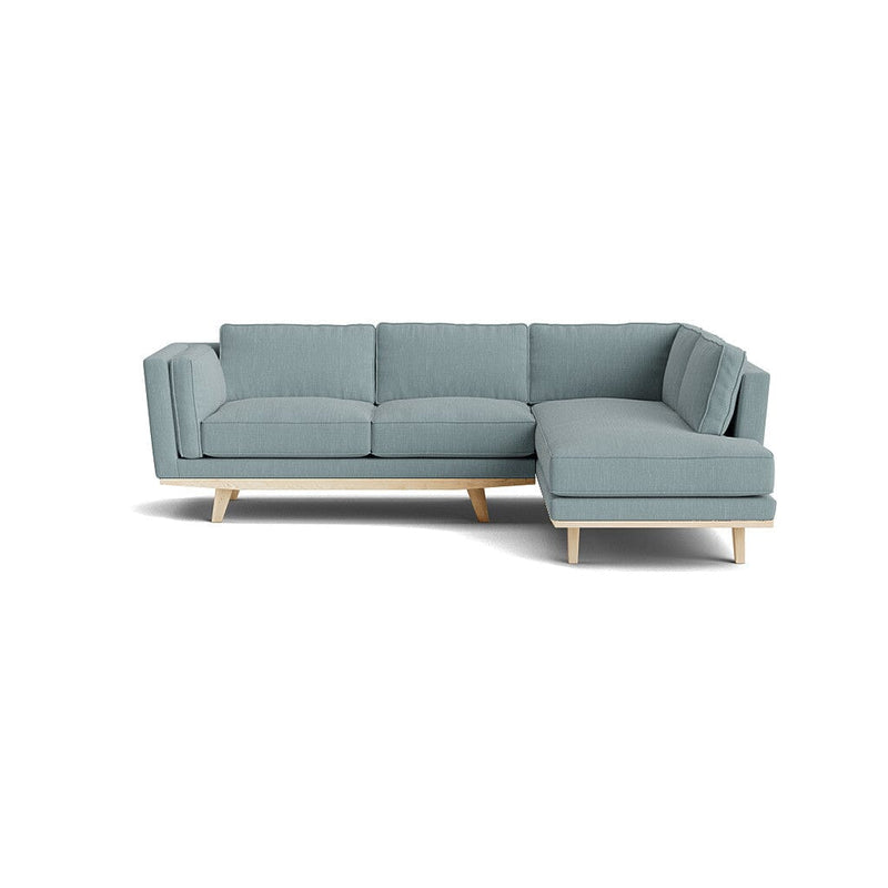 Kirnik Bumper Sectional in Natural Latex - Cotton