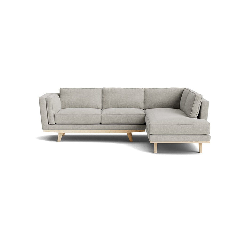 Kirnik Bumper Sectional in Natural Latex - Cotton