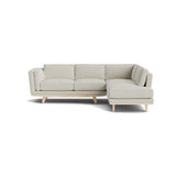 Kirnik Bumper Sectional in Natural Latex - Cotton