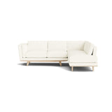 Kirnik Bumper Sectional in Natural Latex - Cotton