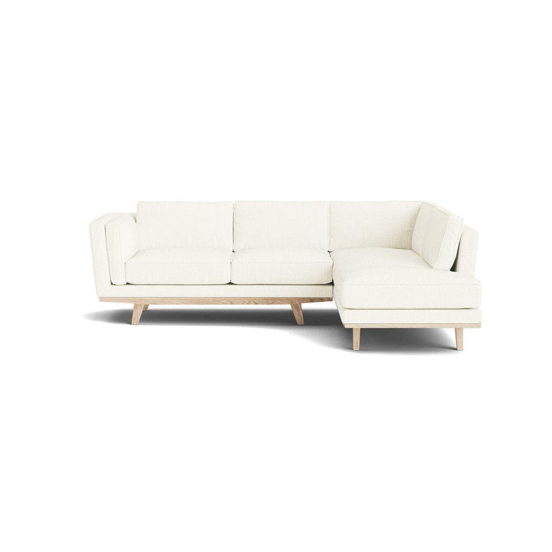 Kirnik Bumper Sectional in Natural Latex - Cotton