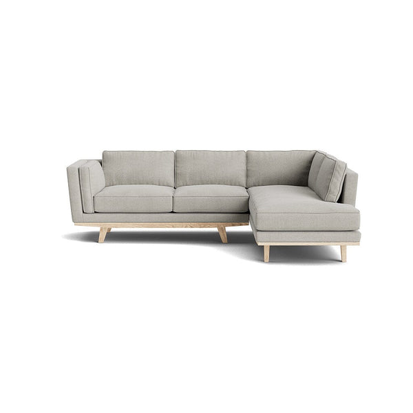 Kirnik Bumper Sectional in Natural Latex - Cotton