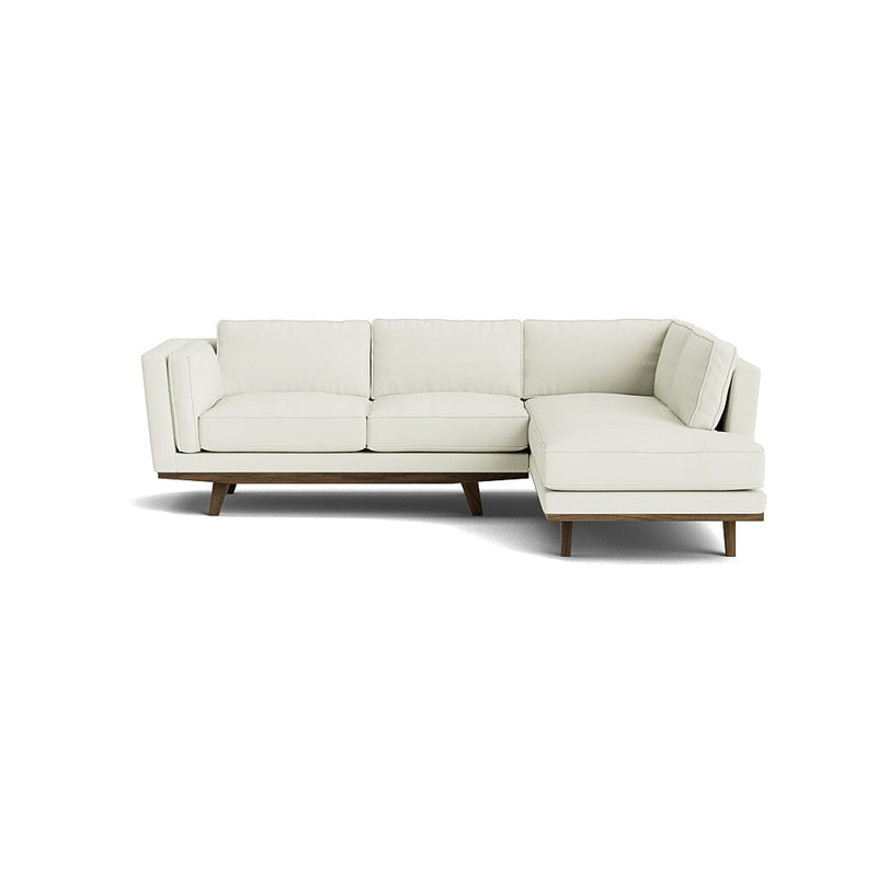 Kirnik Bumper Sectional in Natural Latex - Leather