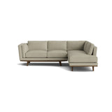 Kirnik Bumper Sectional in Natural Latex - Leather