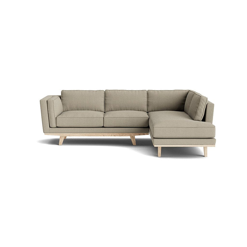 Kirnik Bumper Sectional in Natural Latex - Linen