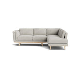 Kirnik Bumper Sectional in Natural Latex - Linen