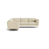 Kirnik Corner Sectional in Natural Latex - Cotton