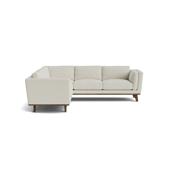 Kirnik Corner Sectional in Natural Latex - Cotton