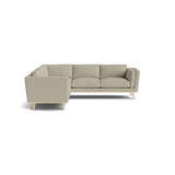 Kirnik Corner Sectional in Natural Latex - Leather