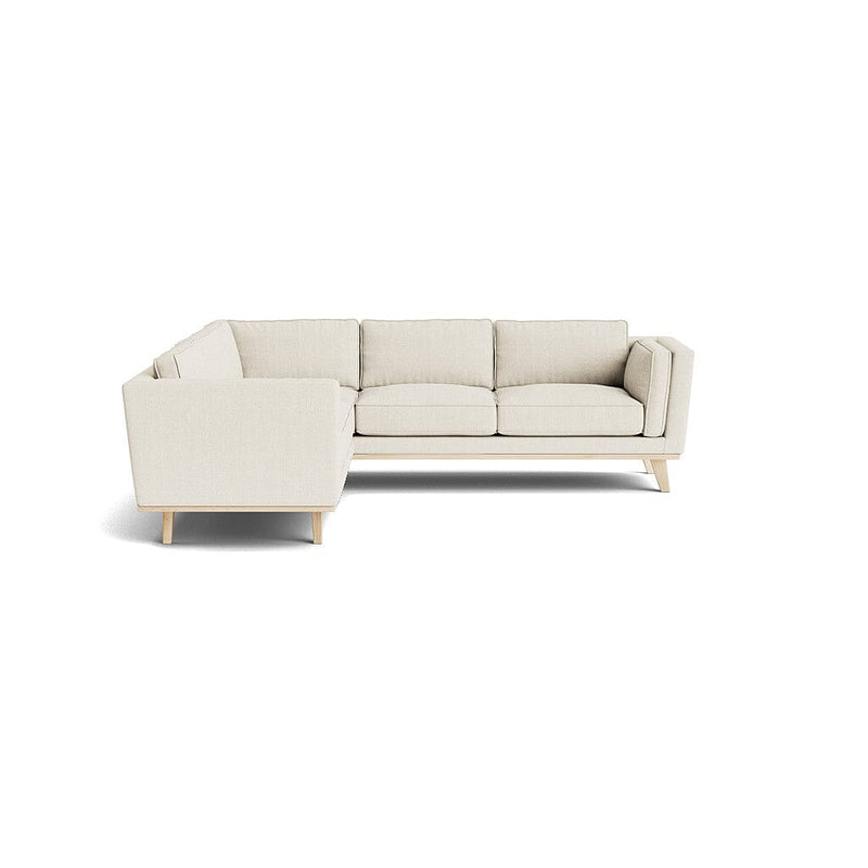 Kirnik Corner Sectional in Natural Latex - Linen